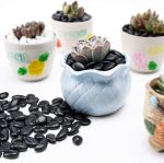 Black Small Pebbles - Decorative Gravel Rock Plant Stones,3/8" Natural Polished Stones Succulent Gravel,Pebbles Gravel for Bamboo Plants,Succulent,Home Decor,Landscaping,Vase Fillers. - Image 3