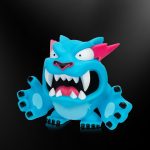 MrBeast Lab Collectible Vinyl Figure, Classic Panther, 3.5-Inch | Premium display box packaging, iconic blue detailing; 4 to collect, for MrBeast toys fans - Image 5
