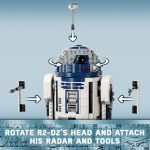 Star Wars R2-D2 Building Toy Set -Display Star Wars Toy, Ages 10+ - Includes 25th Anniversary Darth Malak Minifigure - 75379 - Image 4