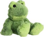 Aurora Mini Flopsie 5.5" Fernando Frog Adorable Stuffed Animal | Compact tummy-lying animals with bean-filled stability - Image 4
