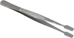 HTS 170S0 4.75" Straight Stainless Steel Stamp Tweezers - Image 3