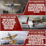 LEAMBE RC Plane 4 Channel Remote Control Airplane - Ready to Fly P-40 Warhawk RC Airplane for Beginners Adult with Xpilot Stabilization System & One Key Aerobatic - Image 6
