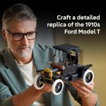 LEGO Icons Ford Model T Building Set for Adults - Collectible Kit with Detailed Features for Bedroom, Home Office or Shelf Decor, Gift for Men, Women, & Car Fans Ages 18+ - 11376 - Image 4