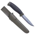 Morakniv Companion Fixed Blade Outdoor Knife with Stainless Steel Blade, 4.1-Inch, Military Green - Image 5