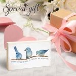 Rustic Pine Wood Block Sign - Every Little Thing Is Gonna Be Alright - Positive Wooden Plaque For Desk Top, Shelf, Living Room, Gift For Friends, Home & Office Decorations(3 X 5 Inches) - 39 - Image 5