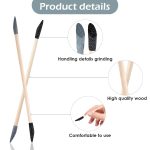 Sanding Sticks 50 Pcs, Double-Ended Sanding Tools for Wood & Plastic Models, 120/280 Grit, 5.4 x 0.2 Inch - Fine Detailing in Tight Spaces with Matchstick Design - Image 4