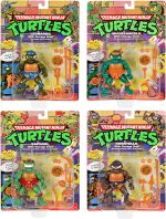 Teenage Mutant Ninja Turtles: Classic 4" Turtles 4-Pack Figure Bundle by Playmates Toys - Image 4