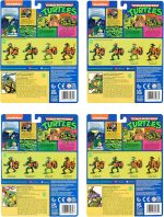 Teenage Mutant Ninja Turtles: Classic 4" Turtles 4-Pack Figure Bundle by Playmates Toys - Image 5