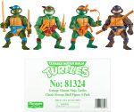 Teenage Mutant Ninja Turtles: Classic 4" Turtles 4-Pack Figure Bundle by Playmates Toys - Image 6