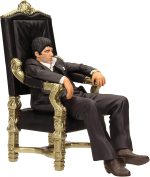 Movie Icons Scarface: Tony Montana Throne 7" Figure - Image 4
