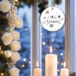 I Smell Snow Ornament – Holiday Tree Decorations 2026 | Cozy Gift for Girls, Daughter, Snow Lovers | Holiday Keepsake, Snowy Day Decor, Seasonal Collectible - Image 3