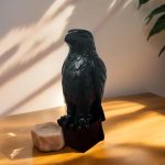Maltese Falcon Statue, Movie Prop Replica, Handmade Resin Sculpture - Image 8