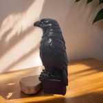 Maltese Falcon Statue, Movie Prop Replica, Handmade Resin Sculpture - Image 9