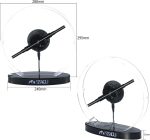 Missyou 11.8'' 3DHologramFan - Customizable Logo, Bluetooth & WiFi Control, 700+ Video Library, Remote & Acrylic Cover for Advertising & Events - Image 3