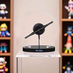 Missyou 11.8'' 3DHologramFan - Customizable Logo, Bluetooth & WiFi Control, 700+ Video Library, Remote & Acrylic Cover for Advertising & Events - Image 9