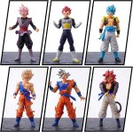 Anime PVC Action Figures 6PCS 6.5-8 Inch Dynamic Pose Collectible Statue Set for Fans Gift Display - Image 9