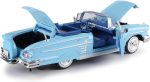 1958 Chevrolet Impala Convertible, Blue - Motormax Premium American 73267 - 1/24 Scale Diecast Model Car, unisex-children - Image 4