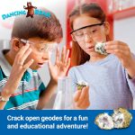 DANCING BEAR 25 Break Your Own Geodes, (Medium 1-1.5") 90% Hollow, Crack Open & Discover Amazing Surprise Crystals Inside! Educational Info and Instructions Included, Fun Party Favors & Prizes - Image 4