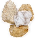 DANCING BEAR 25 Break Your Own Geodes, (Medium 1-1.5") 90% Hollow, Crack Open & Discover Amazing Surprise Crystals Inside! Educational Info and Instructions Included, Fun Party Favors & Prizes - Image 7