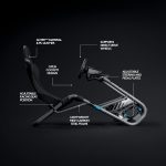 Playseat Trophy - Logitech G Edition Sim Racing Cockpit | Fully Adjustable | Direct Drive Support | Lightweight & Robust | Absolute Comfort ActiFit - Image 4