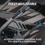 Playseat Trophy - Logitech G Edition Sim Racing Cockpit | Fully Adjustable | Direct Drive Support | Lightweight & Robust | Absolute Comfort ActiFit - Image 5