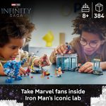 LEGO Marvel Iron Man’s Laboratory: Hall of Armor Building Toy - Marvel Superhero Toy for Kids, Boys and Girls, Ages 8+ - with Minifigures and a Mech - Gift Idea for Birthdays - 76315 - Image 3
