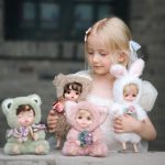 Reborn Baby Doll 10 Inch – Realistic Full Vinyl Bunny Girl with Blonde Hair & Purple Eyes – Soft Collectible Toy Gift for Girls - Image 6