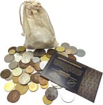 Three-Century-Old Pound Coins from 5 Continents, Original and Authentic World Collection, Expertly Inspected - Image 6