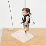 2 Pack Action Figure Stand Assembly Action Figure Display Holder Base Doll Model Support Stand for 3.75" and 6" Figures or Effects Clear 1/144 HG/RG Model Toy - Image 8