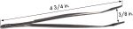 Lighthouse Tongs for Coins and Stamps, 42, Deluxe, 12 cm, Tweezer Design: Curved, Spade - Image 5