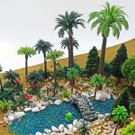42Pcs Diorama Supplies Kit, Model Trees, Miniature Palm Trees, Architecture Tree, Decorative Sand, Stone, Grass, Moss Stick,Scenery Basing Material Kit for DIY Craft, Model Train Scenery - Image 6