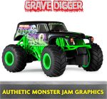 Monster Jam Official Grave Digger Remote Control Monster Truck, 1:24 Scale, 2.4 GHz, for Ages 4 and Up - Image 4