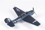 Academy TBM-3" USS Bunker Hill Airplane Model Building Kit, Navy - Image 3