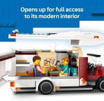 LEGO City Holiday Adventure Camper Van Building Toy Set - Vacation Toy for Kids, Boys and Girls, Ages 6+ - Includes 3 Minifigures and Accessories - Gift Idea for Birthdays & Holidays - 60454 - Image 5