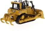 Diecast Masters 1:64 Caterpillar D6R XL Bulldozer, Play & Collect Series Cat Trucks & Construction Equipment | 1:64 Scale Model Diecast Collectible Model 85691 - Image 3