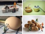 Acxico 25pcs Simulation Train Track Railroad Worker Model People Figures with Tools 1:87 HO Scale for Miniature Scenes - Image 5