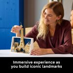LEGO Architecture Paris – City of Love Building Set for Adults - Gift for Birthdays - Office or Bedroom Decor for Women & Men, Ages 18+ - W/Frame for Display - 21064 - Image 4