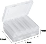 MUQING 240 PCS 30mm 5 Size Plastic Coin Capsule Holder | Protect Gasket Coin Case for Collectors, Round Coin Collecting Supplies with Storage Box - Image 3
