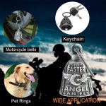 Dream Apparel Motorcycle Bells for Bikers Guardian Angel Gremlin Motorcycle Bells for Motorcycle Rider Key Chain for Luck - Image 7
