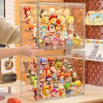 Clear Acrylic Display Case for Collectibles 4 Layer Hobby Figure Display Case Box with Shelves Stackable Figurine Display Boxes for Funko Pop Mart Labubu Model, 2 Pack - Image 6