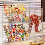 Clear Acrylic Display Case for Collectibles 4 Layer Hobby Figure Display Case Box with Shelves Stackable Figurine Display Boxes for Funko Pop Mart Labubu Model, 2 Pack - Image 8