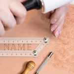 Kajaia Acrylic Leather Stamping Tools Leather Stamp Guide Leathercraft Supplies, 5.91 x 2.05 x 0.08 Inches - Image 7