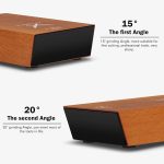 Knife Sharpener Tool, Rolling Knife Sharpener Kit, Knife Sharpening with Diamonds and Ceramic for Steel of Any Hardness, Kitchen knife Sharpener with 15 & 20 Degree Magnetic Angle(Brown) - Image 5