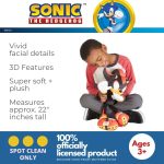 Sonic Shadow The Hedgehog Anime Kids Bedding Super Soft Plush Cuddle Pillow Buddy, One Size, (Officially Licensed Product) - Image 4