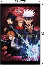 Jujutsu Kaisen - One Sheet English Wall Poster, 34L" x 22.4W", Unframed Version - Image 4