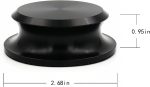 Black Record Weight Stabilizer, Vinyl Weight for Turntables | Record Player Accessories, Vinyl & Turntable Accessories - Image 3