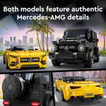 LEGO Speed Champions Mercedes-AMG G 63 & SL 63 Building Toys - Kids Pretend Play Toy Cars for Boys & Girls, Ages 10+ Years - Gifts for Christmas - 76924 - Image 4