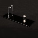 WANLIAN Acrylic Desktop Knife Stand - Knife Holder Display Case for Practice Knives (Black, Pack of 2) - Image 6