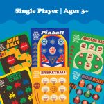 Original Waterfuls Handheld Games, Kids Retro Travel Games, Fidget Toys | Retro Travel Games, Fidget Toys, Water Games, Kids Games, Screen Free, 6 Interchangeable Back Panels - Image 5