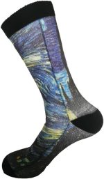 Unisex Fun Novelty Crazy Crew Socks Rhino Postage Stamp Collage Dress Socks - Image 5